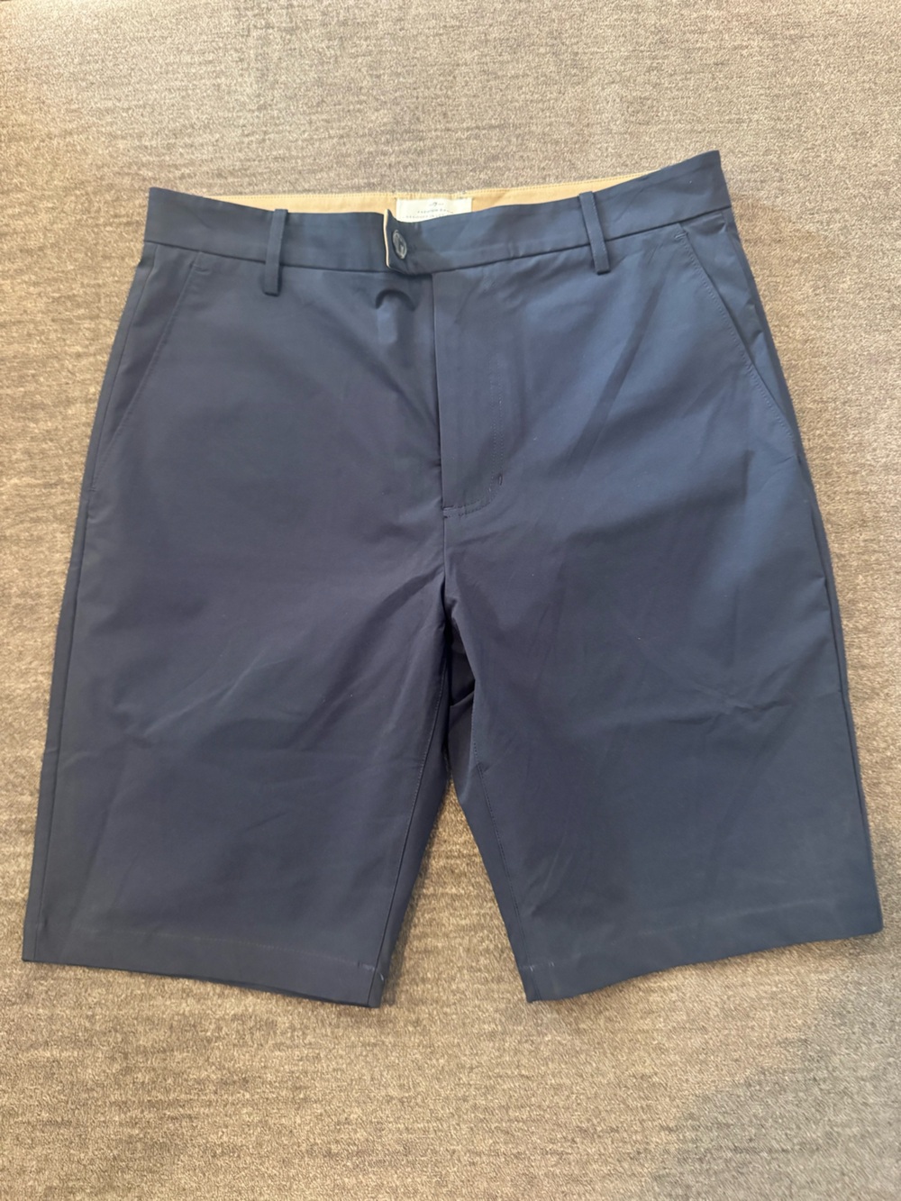 7 For All Mankind Navy Blue Women's Bermuda Shorts